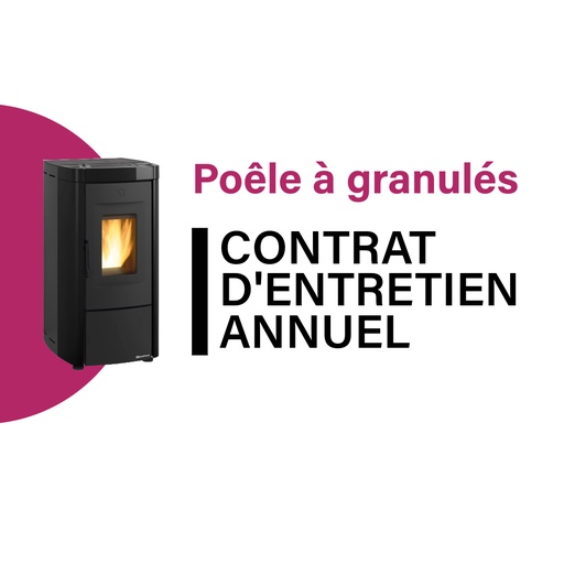 Contrat d'entretien annuel Poêle à granulés